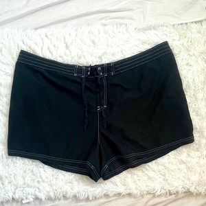 Women’s Black Swim Shorts